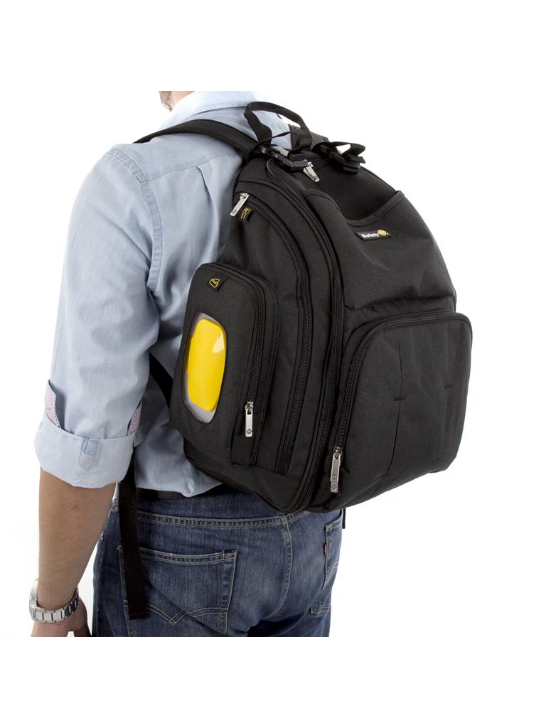 MOCHILA MULTIFUNCIONAL BACK´PACK SAFETY BLACK IMP91148 - Imagem 7