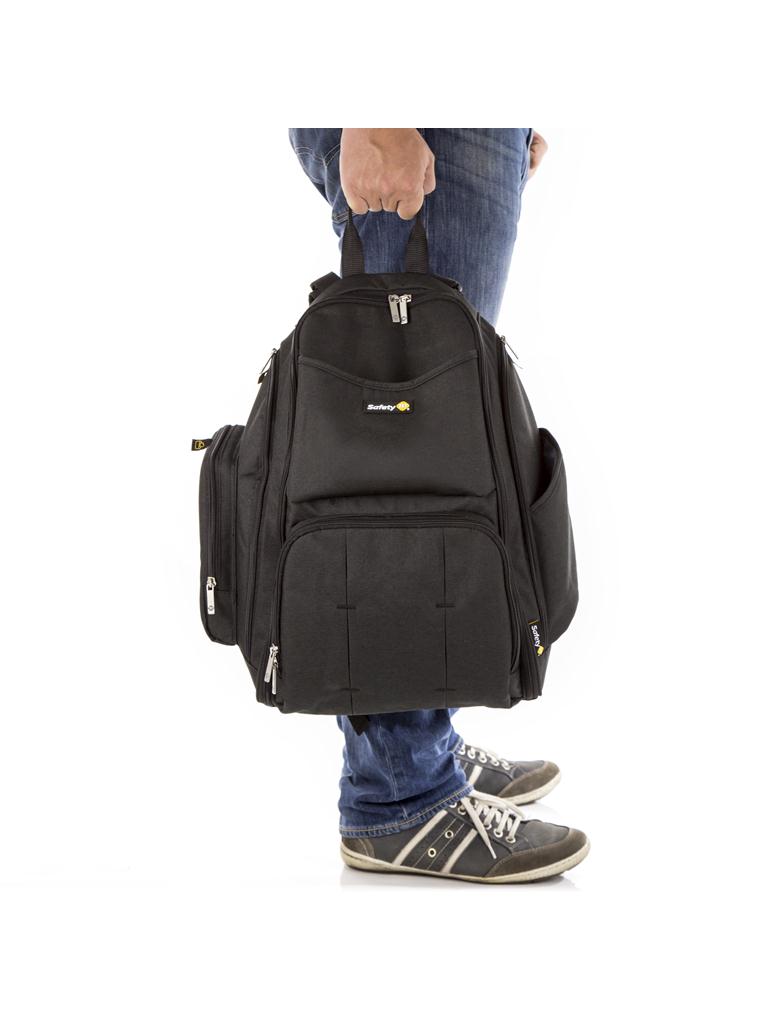 MOCHILA MULTIFUNCIONAL BACK´PACK SAFETY BLACK IMP91148 - Imagem 6