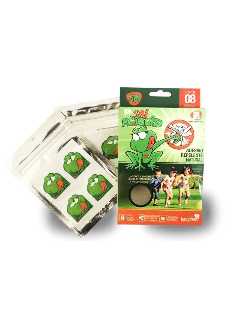 ADESIVO REPELENTE SAI MOSQUITO BABYDEAS 162404 - Imagem 2