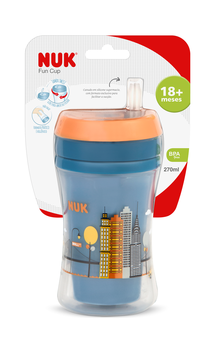 COPO FUN COM CANUDO BOY NUK PA760401-UB