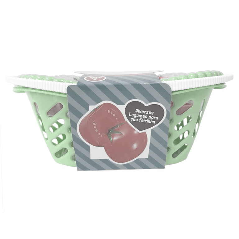 CREATIVE FUN CESTINHA DE LEGUMES MULTIKIDS BR1113 CORES VARIADAS +3 ANOS - Imagem 3